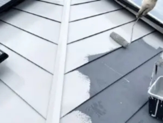 ガルバリウム鋼板屋根の塗装